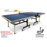 Профессиональный теннисный стол Double Fish 233, цвет синий